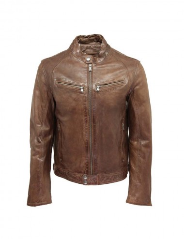 Blouson cuir JESSY, made in France